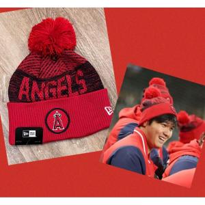 エンゼルス　大谷翔平　ニット帽　ニューエラ　スタジアム購入　