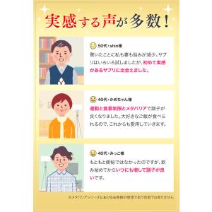 【リニューアル前品】メタバリアEX 90日分 ...の詳細画像4