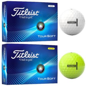 Titleist タイトリスト TOUR SOFT ツアーソフト ゴルフボール 1ダース 2024年モデル｜fujigolf-kyoto