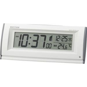 RHYTHM リズム時計掛時計ピュアカレンダーM617SR電波時計電池