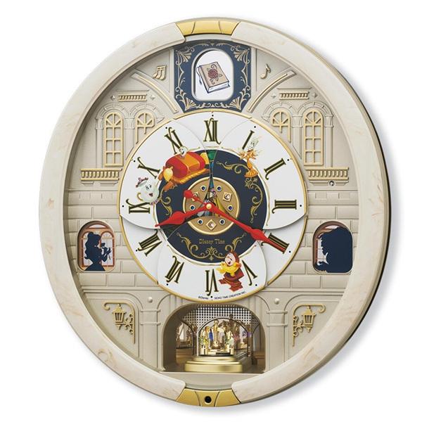 SEIKO セイコー 掛け時計 からくり時計「Disney 美女と野獣」 FW591A