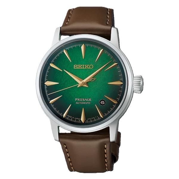 SEIKO セイコー機械式腕時計 メカニカル プレザージュ メンズベーシックライン カクテルタイム ...