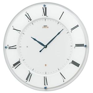 Y☆592　SEIKO　電波掛時計　EMBLEM　HS543W　未使用品！！ Y☆592 SEIKO 電波掛時計 EMBLEM HS543W 未使用品！！ セイコー HS544B