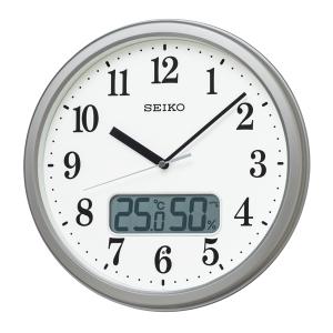 SEIKO（セイコー） お取り寄せ 電波掛時計 カレンダー、温度・湿度表示