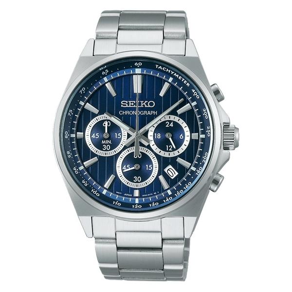SEIKO セイコー腕時計 セイコーセレクション メンズ 電池式クオーツクロノグラフ SシリーズSB...