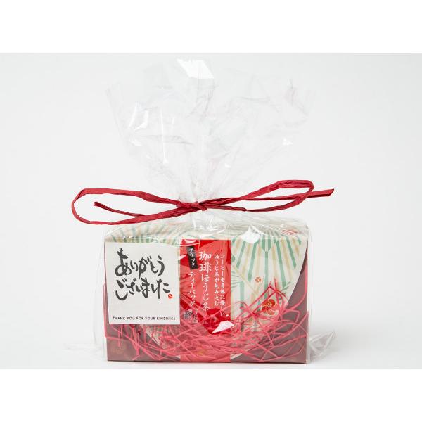 【プチギフト対応】お茶屋の珈琲ほうじ茶BLACKティーバッグ４ｇ×６Ｐ /お茶のふじい・藤井茶舗