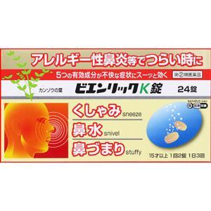 【第(2)類医薬品】 ビエンリックK錠 24錠 1個 米田薬品
