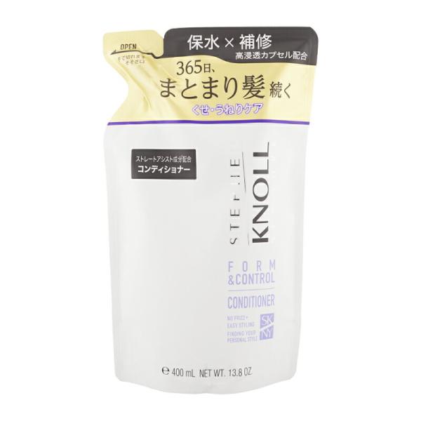 スティーブンノル  フォルムコントロール コンディショナー W （つめかえ用） 容量　４００ml
