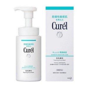 《花王》 Curel キュレル 潤浸保湿 泡洗顔料 本体 150ml
