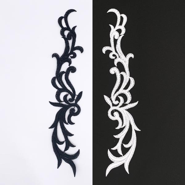 ケミカルツタ柄(中)(全2色) 1ペア単位販売