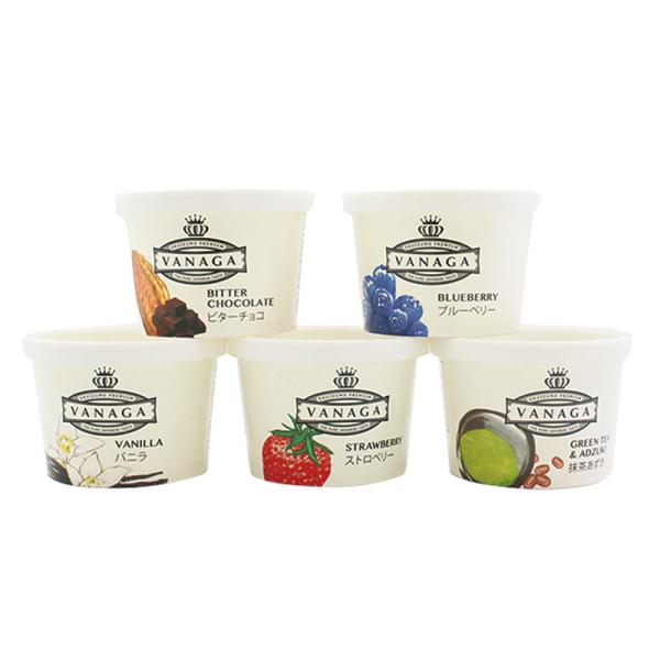 【山陰の特産品／スイーツ】〈木次乳業〉アイスクリーム VANAGA5個入り　(B-19669234)...