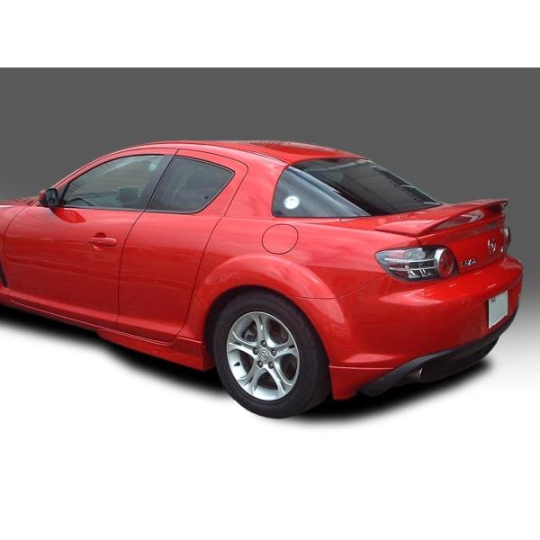 RX-8 SE3P サイドディフレクター + リアディフューザー + リアウイング 3点セット エア...