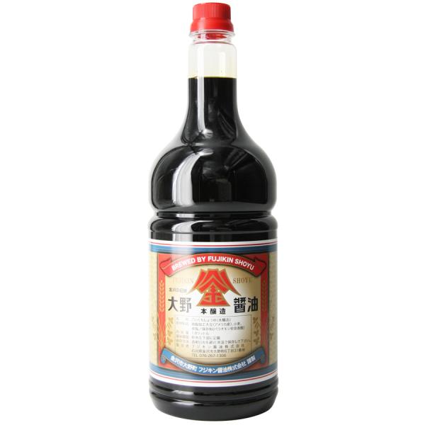 大野醤油（本醸造）1800ml