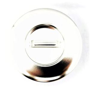 1kg茶缶 特大茶筒 取っ手付き 白缶 100...の詳細画像3