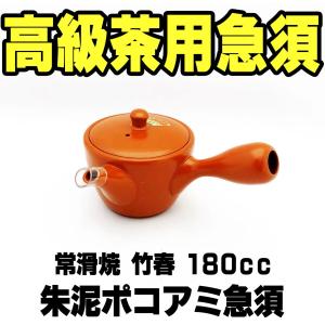 小急須 120ml 朱泥急須 宗山 板アミ 趣味の茶器 : 富士銘茶くぼた園
