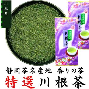 特選川根茶 100g 2025年産 静岡茶 静岡茶名産地シリーズ 生粋川根茶
