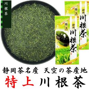 2026新茶 特選川根茶 100g×2袋 静岡茶 静岡茶名産地シリーズ 生粋川根
