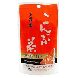 玉露園 こんぶ茶 昆布茶 スティックタイプ 12本入り 顆粒