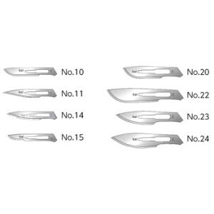 替刃式メス（カイインダストリーズ） 替刃No.15 尖刃 20枚 : Fujikyo