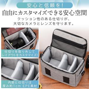 カメラケース ショルダー おしゃれ カメラバッ...の詳細画像1
