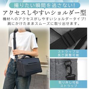 カメラケース ショルダー おしゃれ カメラバッ...の詳細画像2