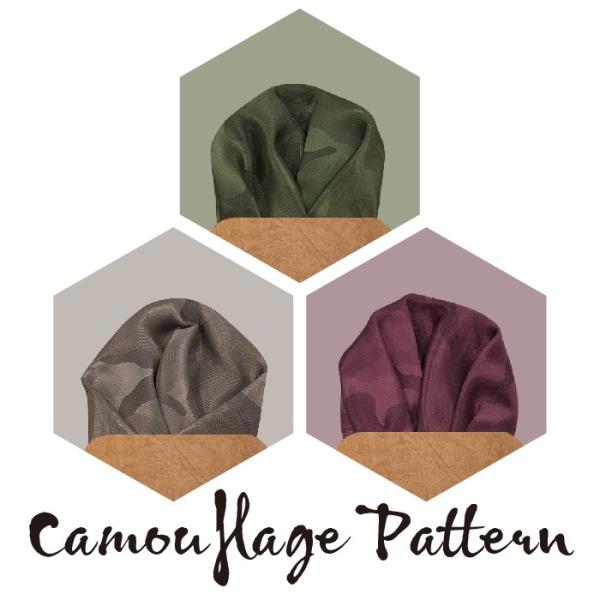 ポケットチーフ 台紙 カモフラージュパターン 迷彩柄 ギフト