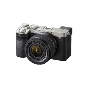 SONY デジタル一眼カメラ α7C II ズームレンズキット ILCE-7CM2L シルバー コンパクトフルサイズ フルサイズ一眼カメラ メーカー一年保証｜fujimasushop