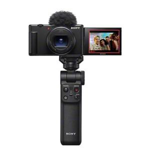 SONY VLOGCAM ZV-1M2G ブラック Vlog（Video Blog）向けデジタルカメラ ZV-1 II シューティングクリップ付属モデル メーカー1年保証｜fujimasushop