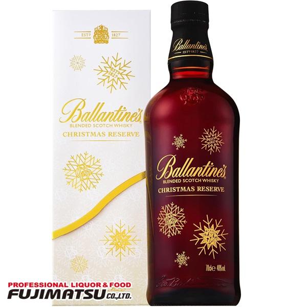 バランタイン クリスマスリザーブ 700ml お一人様6本限り   お歳暮 ギフト 御祝 熨斗