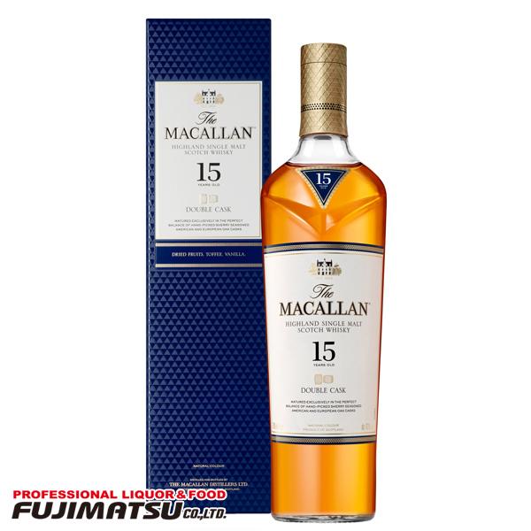 ザ・マッカラン ダブルカスク 15年 700ml (The MACALLAN DOUBLE CASK...