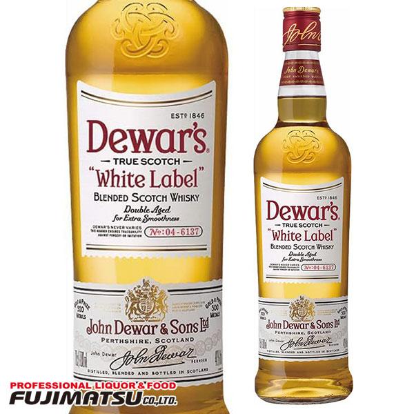 デュワーズ ホワイト・ラベル 700ml Dewar’s WHITE LABEL※12本まで1個口で...