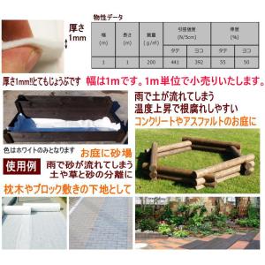 透水シート ※m売りです。(1m=1個) 防草...の詳細画像3