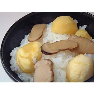 京風 松茸と栗ご飯の素（秋ご飯の素）｜fujimuraya