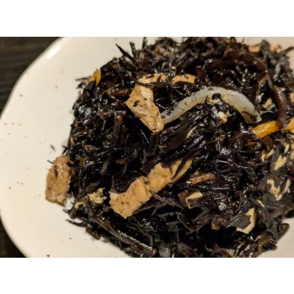 京揚げと湯葉のひじき煮