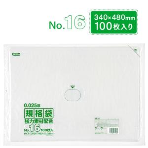 規格袋 ポリ袋 No.9 KS09 100枚 透明 ジャパックス 150×250mm 業務用
