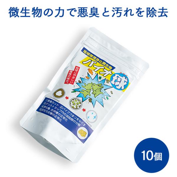 地球環境浄化微生物 バイオ球 10個入 業務用