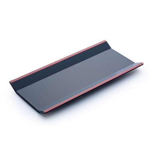 おしぼりトレー ABS製 千筋 黒天朱 おしぼりトレイ おしぼり入れ おしぼり受け おしぼり置き 業...