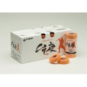 カモ井加工紙 正宗 建築用マスキングテープ 50mm×18m 20巻入×3箱 カモ井（KAMOI） カモイ 正宗 1箱売り 20mm×18M 60巻 建築用マスキング