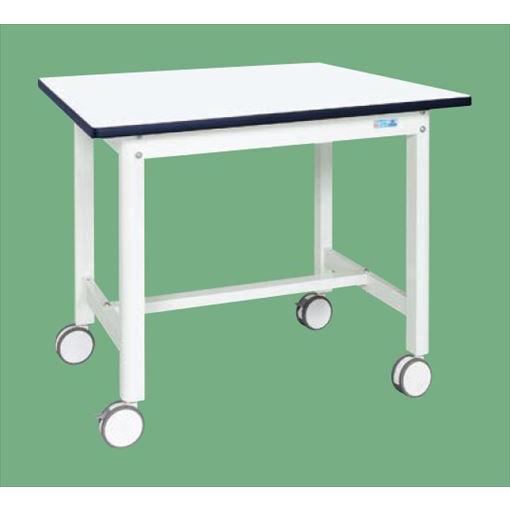 中量作業台(扇形支柱・双輪キャスター付) KF-38RDW 【お届け先が法人か個人事業主様限定・キャ...