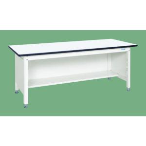 中量作業台(扇形支柱・三方パネル仕様) KF-69PW 【お届け先が法人か個人事業主様限定・キャンセ...