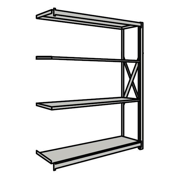 重量棚NR型 NR-9764R 【お届け先が法人か個人事業主様限定・キャンセル不可】※一部地域「送料...