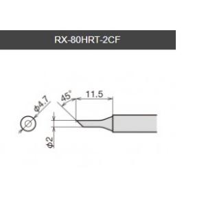 【太洋電機産業】 goot グット 替こて先　ＲＸ−８０ＧＡＳ用　封紙  ＲＸ−８０ＨＲＴ−２ＣＦ｜fujino-netshop