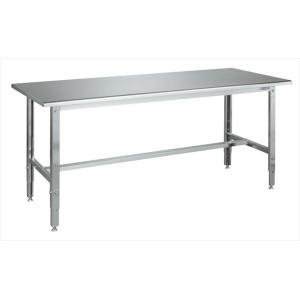 ステンレス高サ調整作業台 R天板仕様 SUT3-187RC 【お届け先が法人か個人事業主様限定・キャ...