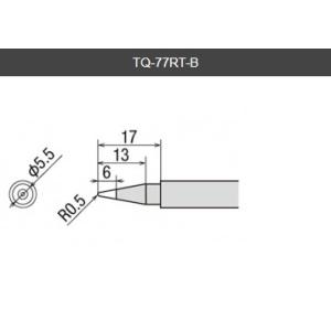 【太洋電機産業】 goot グット 替こて先　ＴＱ−７７／９５　１００−１３０Ｖ用　TQ-77RT-B｜fujino-netshop