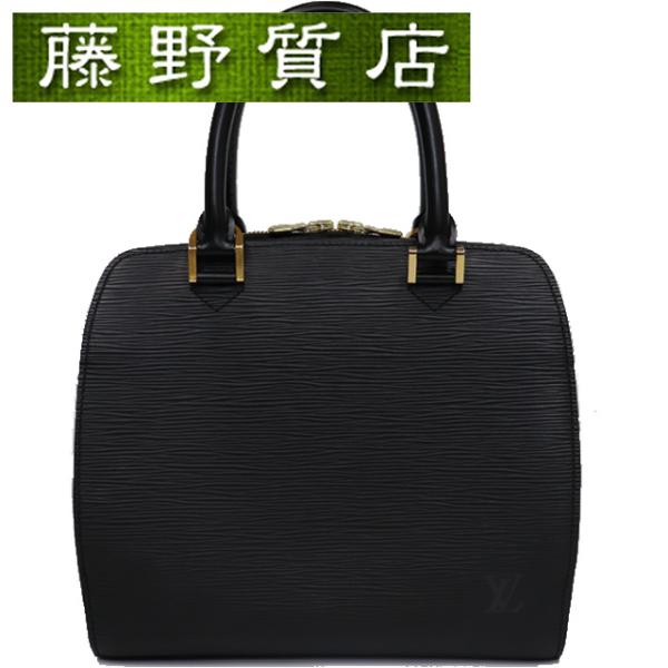 （美品）ルイヴィトン LOUIS VUITTON ポンヌフ エピ M52052 ブラック ハンドバッ...