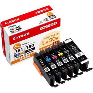Canon 純正 インクカートリッジ BCI-381+380/6MP