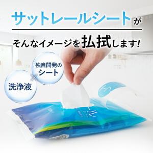 油汚れ ウェットシート 大判 キッチン サット...の詳細画像2