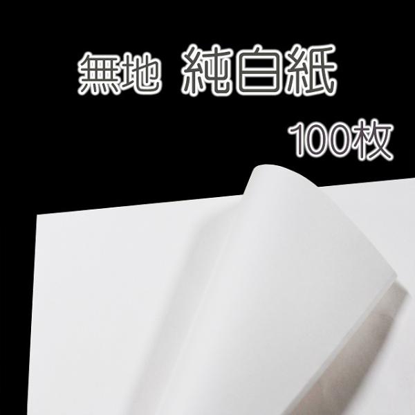 包装紙 純白紙 無地 100枚 フジパック 片面ツヤ加工 ラッピングペーパー 包装 白紙 プレゼント...