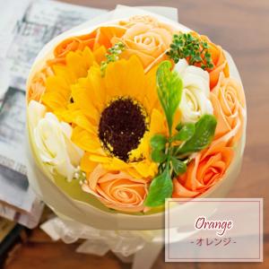 ソープフラワー ひまわり&ローズ ブーケ 花束...の詳細画像5