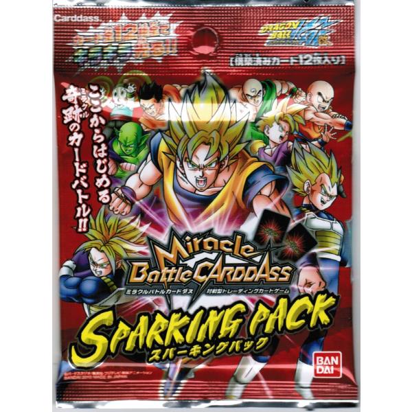 ミラクルバトルカードダス ドラゴンボール スパーキングパック バラ1パック